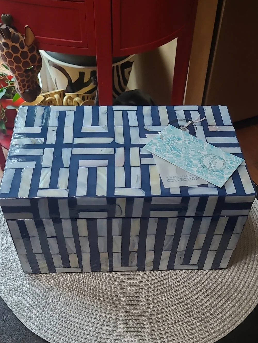 Mother of Pearl Keepsake Box